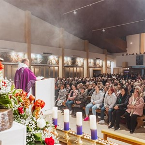 Rektor svetišta na Trsatu predvodio misu velike devetnice sv. Josipu u Karlovcu